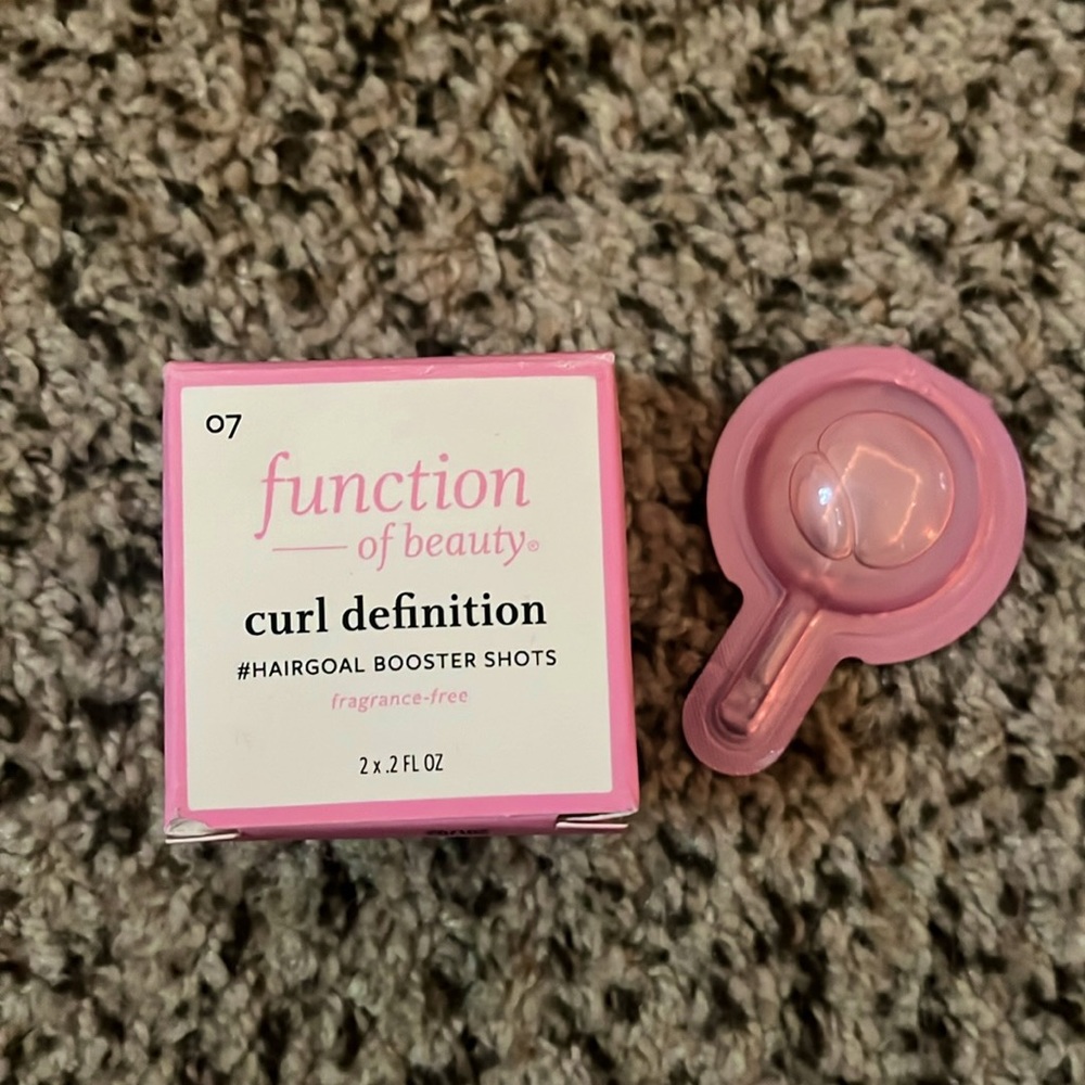 Function of Beauty curl definition booster shot